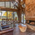 Rustic charm kathleen house rivers tan adding dixon browns stan mountains neutral ridge blue lake interior cashiers board beam beams