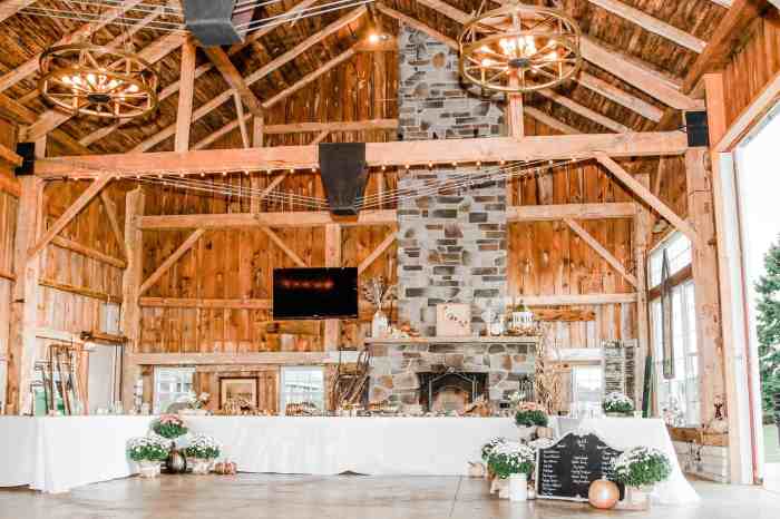 Rustic charm wedding venues